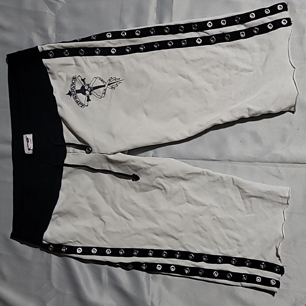 Lip Service Sweet Sinner Sweats Capri pants white XXL